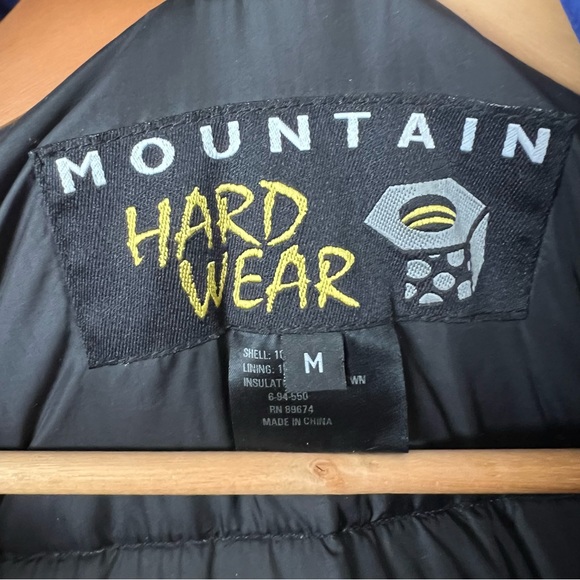 Mountain Hardwear Men's Medium Goose Down Parka Jacket in Cobalt Blue. Brand New - Picture 10 of 15